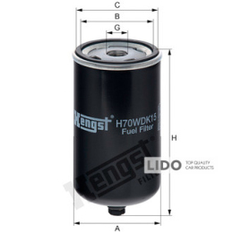 Фильтр топливный Hengst H70WDK15
