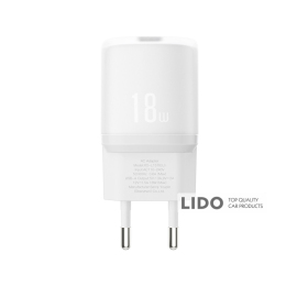 Мережевий зарядний пристрій XO L157 QC3.0 18W білий