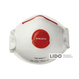 Респиратор одноразовый Wurth CM2000 FFP1 NR D с клапаном