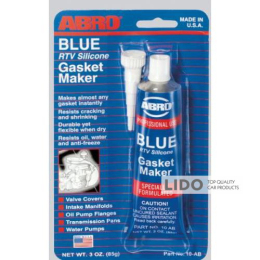 Герметик прокладки Abro Blue 85г
