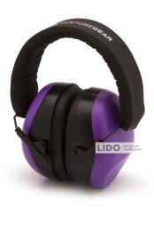 Навушники протишумні захисні Venture Gear VGPM8065C (захист слуху SNR 26дБ, беруші в комплеті), фіолетові