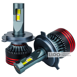 Автолампа DriveX LED FE-01 H4 H/L 57W CAN 9-16V 6K 2шт
