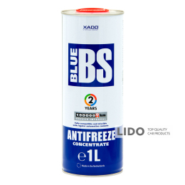 Антифриз Xado Antifreeze Blue BS G11 синий концентрат 1л