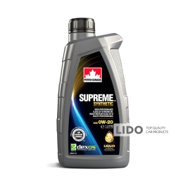 Моторне масло Petro-Canada Supreme Synthetic 0w-20 1л