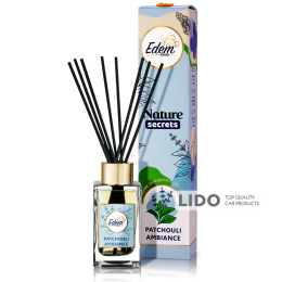 Аромадифузор з паличками Edem Nature Secrets - Patchouli ambiance 90мл