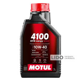 Моторное масло Motul 4100 Syn-nergy Spec 10W40 1л 112890
