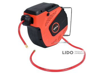 Шланг для пневмоінструменту YaTo на котушці 8мм 10м