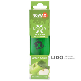 Ароматизатор Nowax X Spray Green apple в коробке