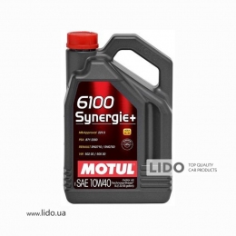 Моторное масло MOTUL 6100 Synergie+ 10W40 5л