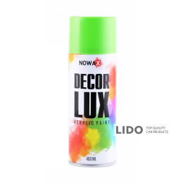 Краска флуоресцентная Nowax Spray 450мл зеленый (GREEN)