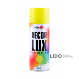 Nowax Фарба флуоресцентна, Spray 450ml, жовтий, (YELLOW)