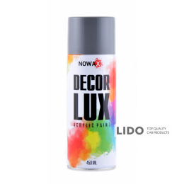 Фарба акрилова Nowax Spray 450мл світло-сірий (LIGHT СІРИЙ/RAL7001)
