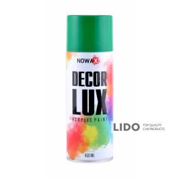 Краска акриловая Nowax Spray 450мл мятно-зеленый (MINT GREEN/RAL6029)
