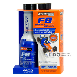 Захист двигуна внутрішнього згоряння Atomex Xado F8 Complex Formula (дизель) 250мл