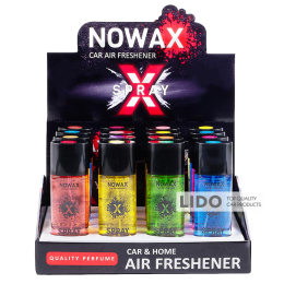 Бокс MIX №2 ароматизаторов воздуха Nowax серия X Spray 50 ml (16 шт.)
