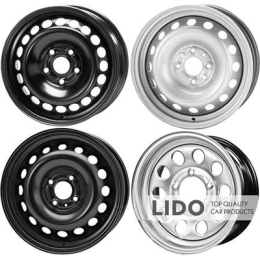 Диск Kapitan Сталь 6x15 4x100 ET43 DIA57.1 Black