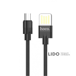 Кабель Hoco U55 Outstanding Micro USB (1.2м) чорний