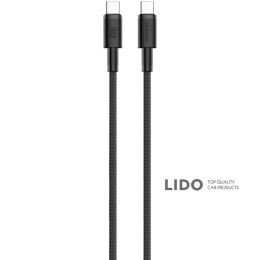 Кабель Proove Nylo Type-C to Type-C 100W (1.5m) черный