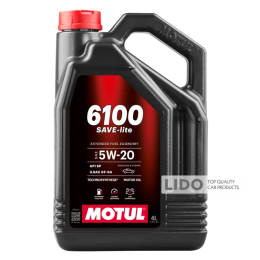 Моторное масло Motul 6100 Save-lite 5W20 4л 113139