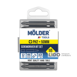 Набор бит Molder PH2x50мм 10шт