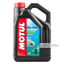 Моторное масло Motul Marine Tech 4T 25W40 5л 107716