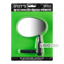 Велосипедне дзеркало Grey's заднього виду овальне