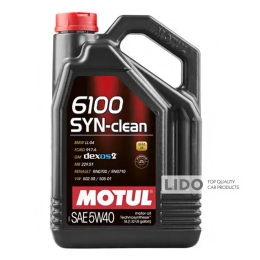 Моторное масло Motul Syn-Clean 6100 5W-40, 5л (107943)