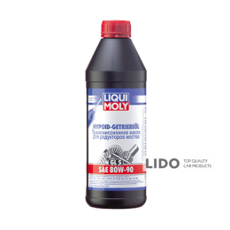 Трансмиссионное масло Liqui Moly Hypoid-Getriebeoil SAE 80W-90 GL5 1л