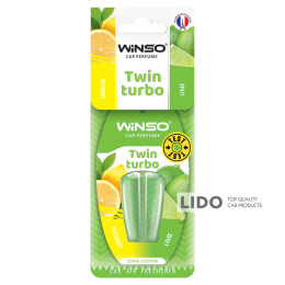 Ароматизатор з подвійною капсулою Winso Twin Turbo - Lemon & Lime