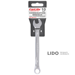 Ключ комбинированный Carlife CR-V, 10мм WR4010