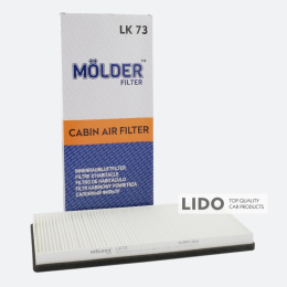 Фильтр салона Molder Filter LK 73 (WP6984, LA83, CU3858)