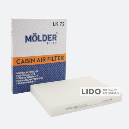 Фильтр салона Molder Filter LK 72 (WP9166, LA182, CU2842)