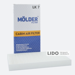 Фильтр салона Molder Filter LK 7 (WP9034, LA117, CU3337)