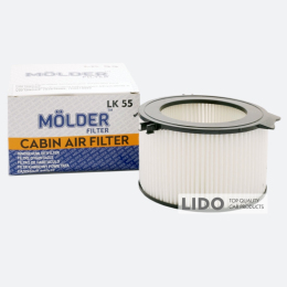 Фильтр салона Molder Filter LK 55 (WP6874, LA65, CU1738)