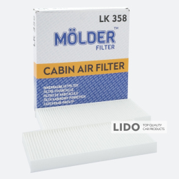 Фильтр салона Molder Filter LK 358 (WP9336, LA468/S, CU24182)