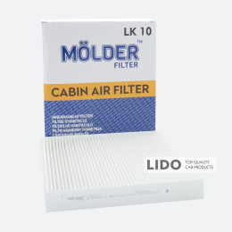 Фильтр салона Molder Filter LK 10 (WP9036, LA120, CU2545)