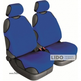 Майки универсал Beltex Cotton синий, 2шт.на передние сиденья, без подголовников