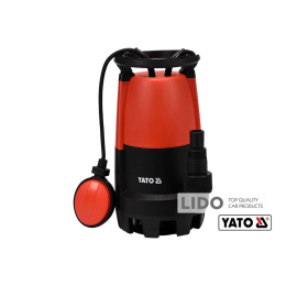 Насос для брудної води YATO 400 Вт 11000 л/год 5.8 м арт.YT-85330