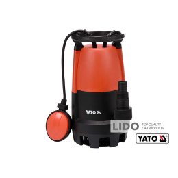 Насос для брудної води YATO 900 Вт 18000 л/год 8.9 м арт.YT-85333