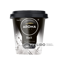 Ароматизатор Aroma Car CUP Gel Black, 130g