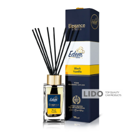 Аромадифузор з паличками Edem Elegance - Black Vanilla 90мл