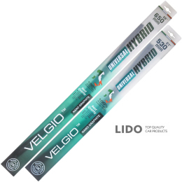 Комплект гибридных щеток стеклоочистителей Velgio Universal Hybrid для Skoda Kodiag с 2023