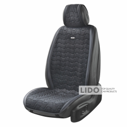 Комплект премиум накидок для сидений BELTEX Chicago, black