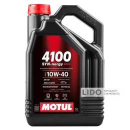 Моторное масло Motul 4100 Syn-nergy Spec 10W40 5л 112892