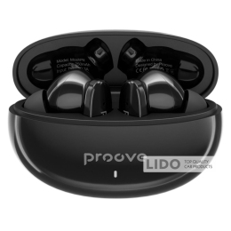 Беспроводные наушники Proove MoshPit TWS глянцевый черный