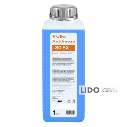 Жидкость охлаждающая Vira Antifreeze ЭХ -30 °C синяя 1кг