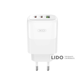 Сетевое зарядное устройство XO L139 1USB-A 45W+2USB-C 65W белый
