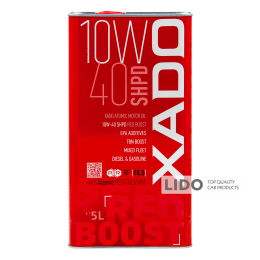 Моторное масло Xado Atomic Oil Red Boost 10W-40 5л