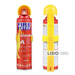 Вогнегасник вуглекислотний Fire Stop 1000мл з кріпленням F1-25