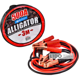 Провода-прикурювачі Alligator 500А, 3м